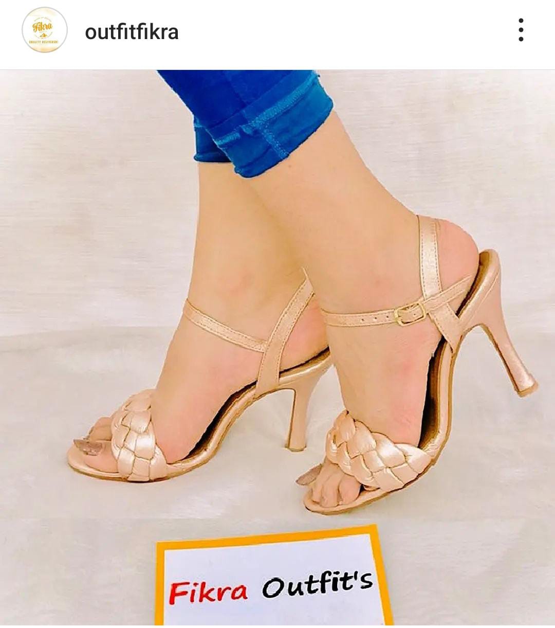 CV DOUBLE ROPE HEEL(Message us on Instagram or WhatsApp for any kind of information we are available)