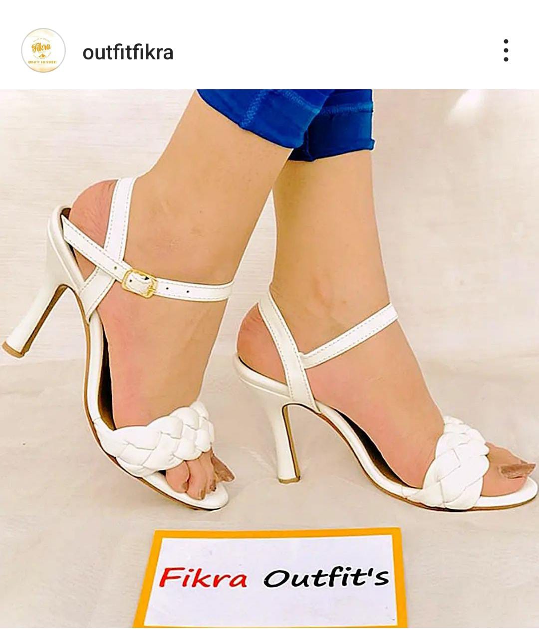 CV DOUBLE ROPE HEEL(Message us on Instagram or WhatsApp for any kind of information we are available)