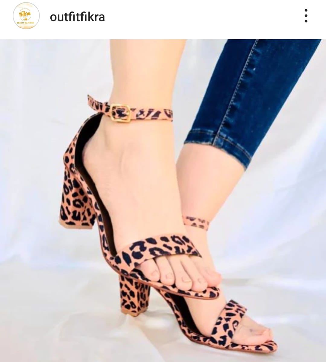 CV TIGER HEEL(Message us on Instagram or WhatsApp for any kind of information we are available)