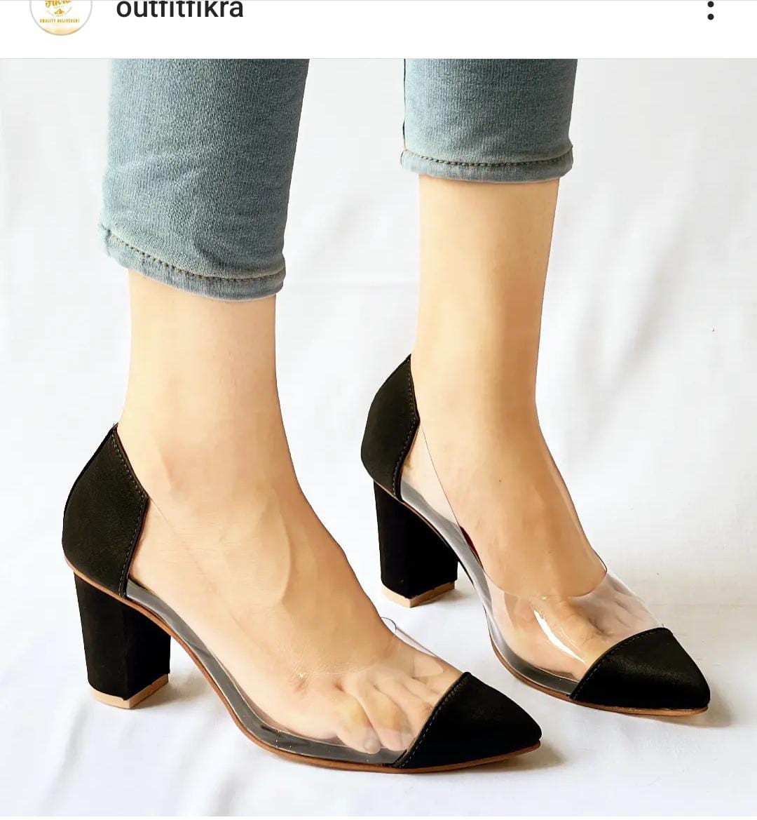 WDW HEEL (3" BLOCK)(Message us on Instagram or WhatsApp for any kind of information we are available)