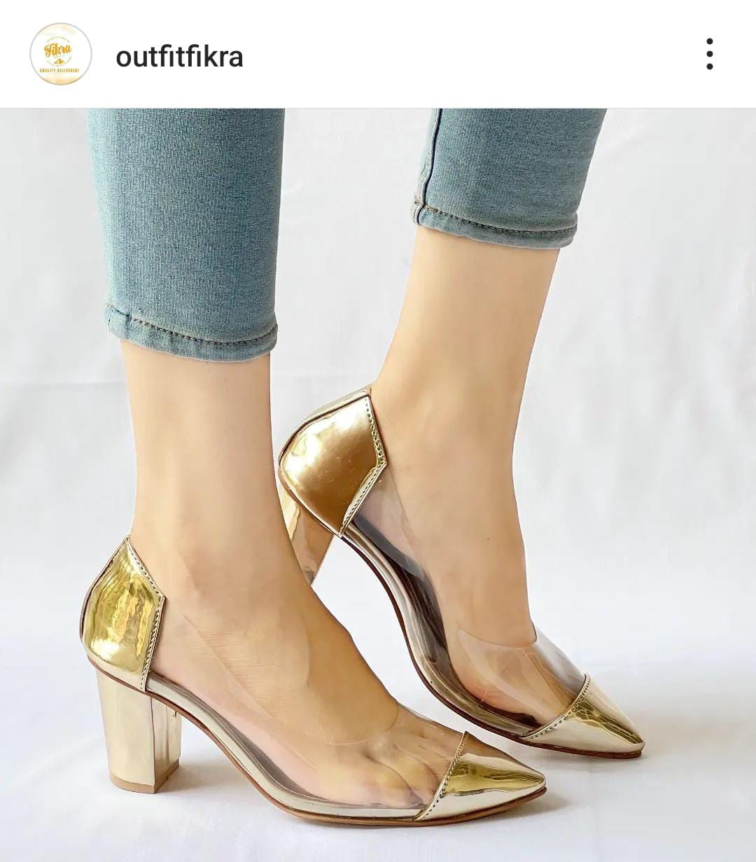 WDW HEEL (3" BLOCK)(Message us on Instagram or WhatsApp for any kind of information we are available)