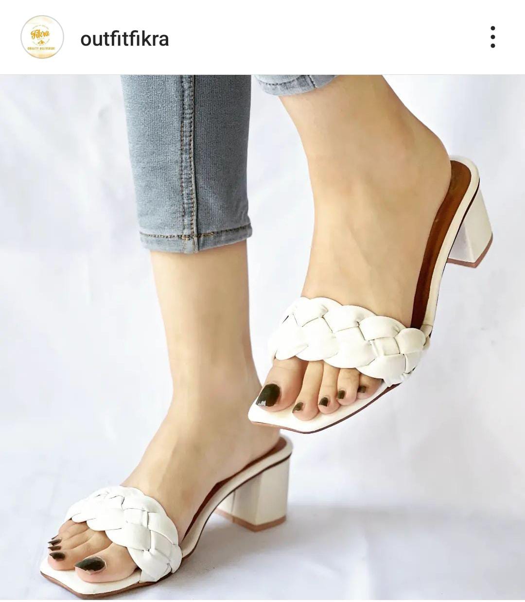 DOUBLE ROPE HEEL(Message us on Instagram or WhatsApp for any kind of information we are available)