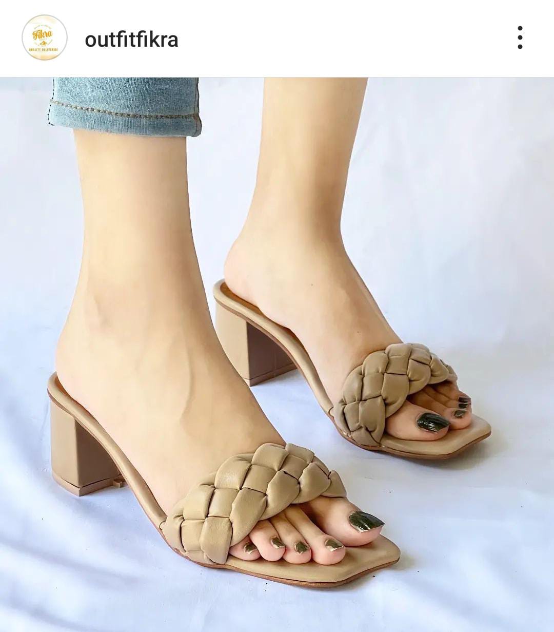 DOUBLE ROPE HEEL(Message us on Instagram or WhatsApp for any kind of information we are available)