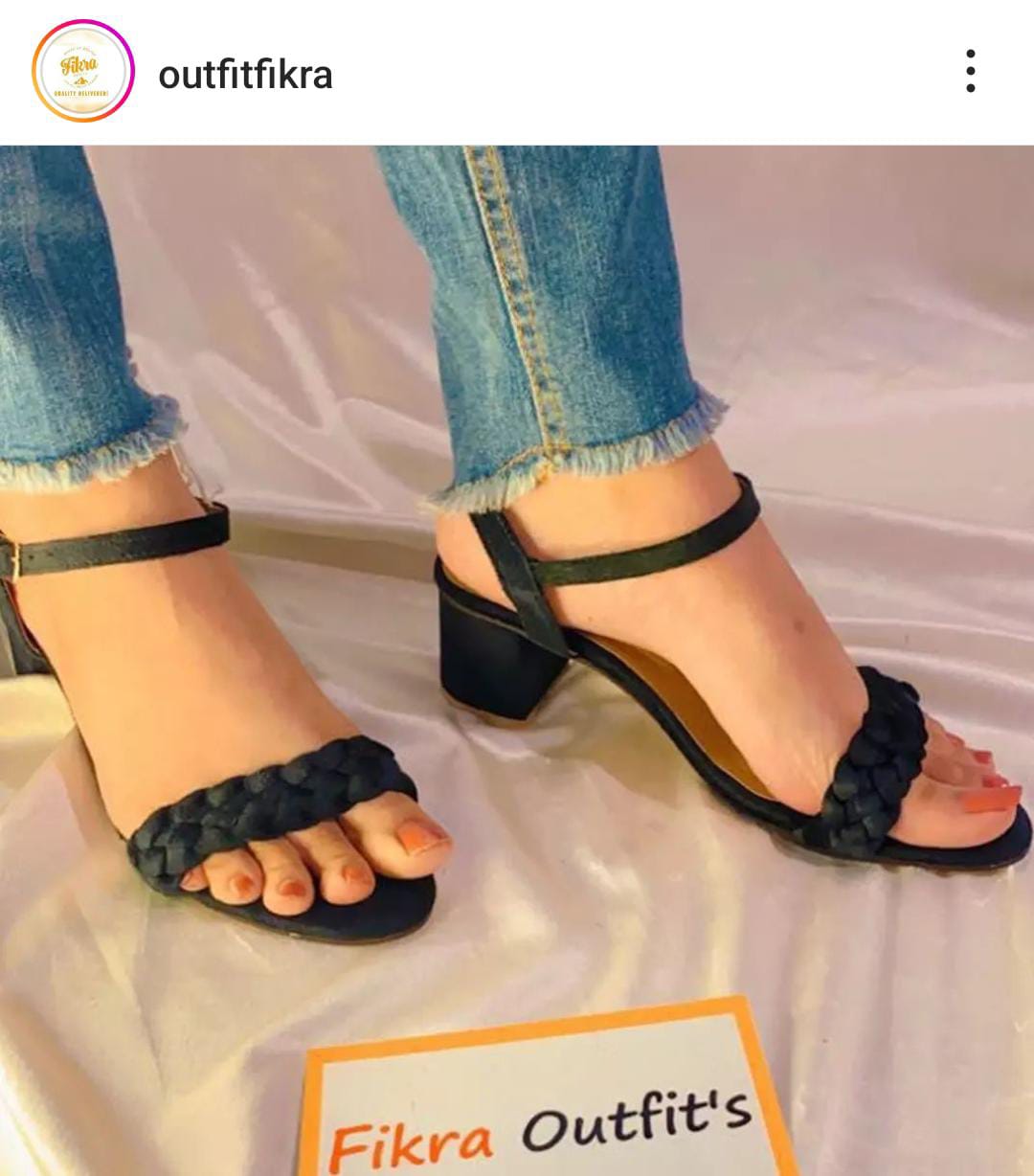 CV DOUBLE ROPE HEEL 3"INCHES (Message us on Instagram or WhatsApp for any kind of information we are available)