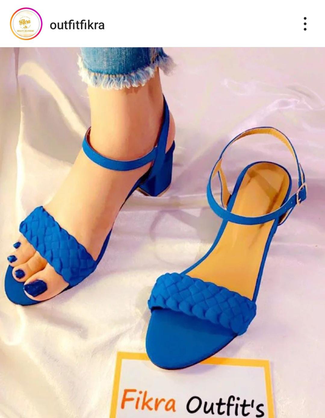 CV DOUBLE ROPE HEEL 3"INCHES (Message us on Instagram or WhatsApp for any kind of information we are available)
