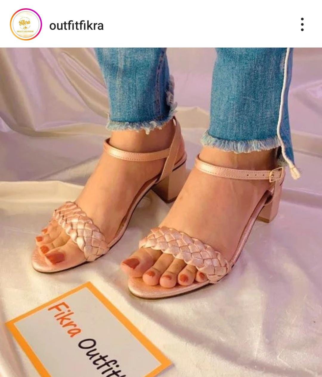 CV DOUBLE ROPE HEEL 3"INCHES (Message us on Instagram or WhatsApp for any kind of information we are available)