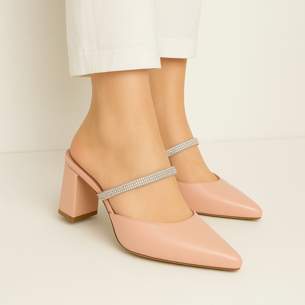 CLASSIC PUMPY (3"BLOCK HEEL)