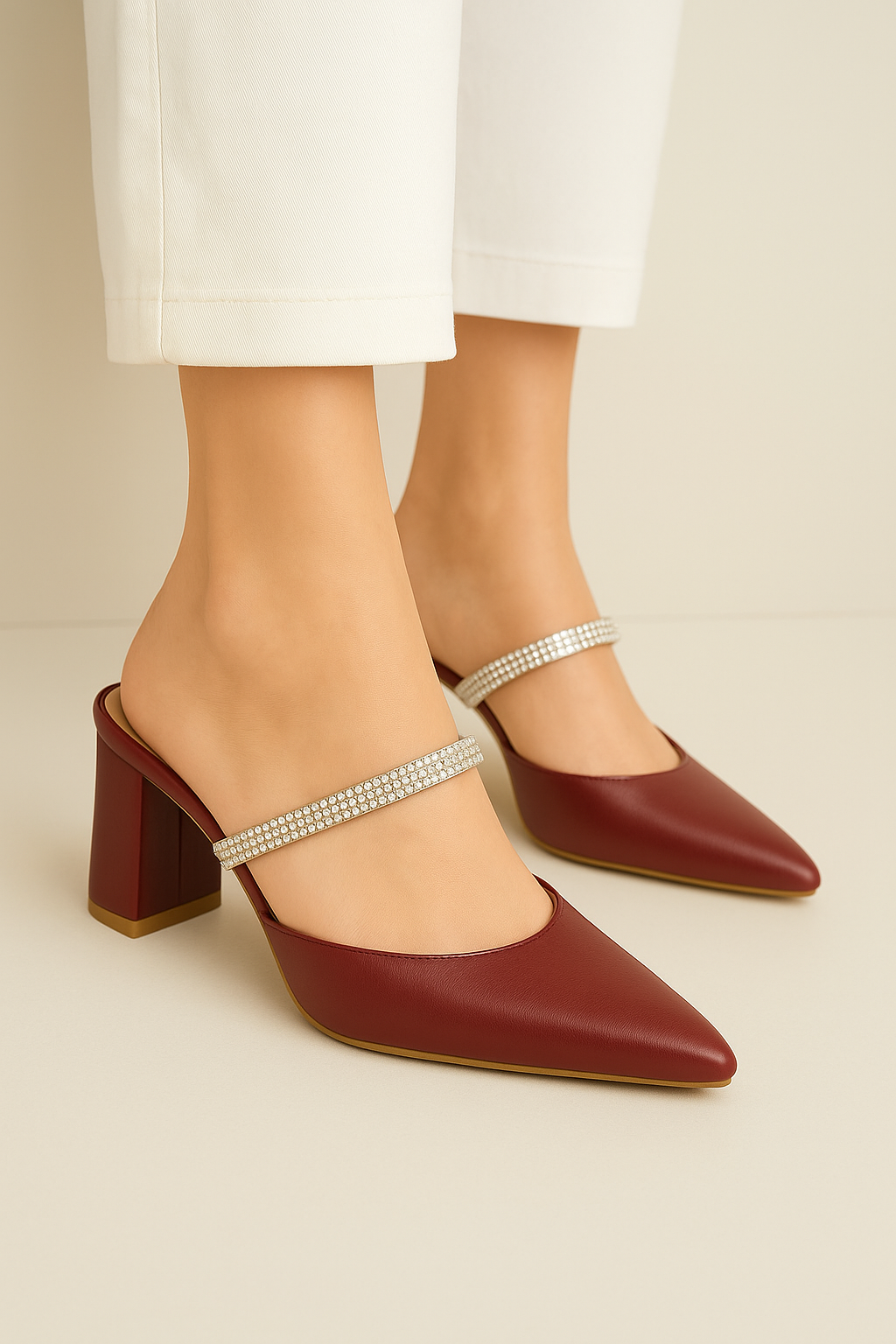 CLASSIC PUMPY (3"BLOCK HEEL)