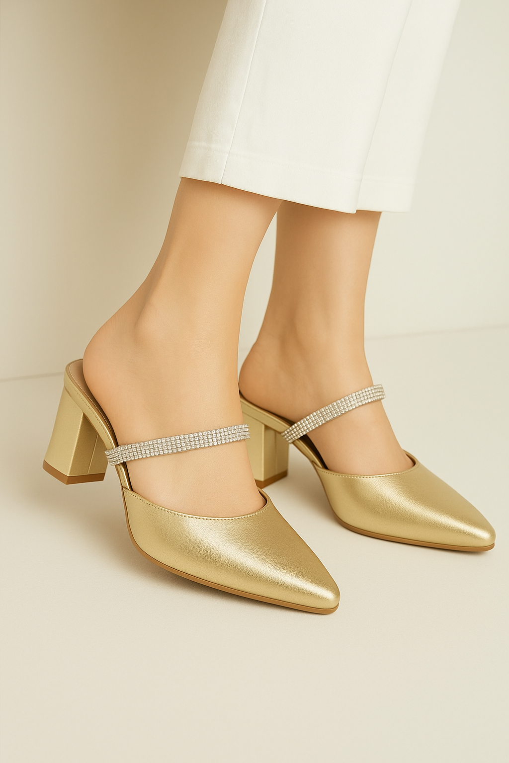 CLASSIC PUMPY (3"BLOCK HEEL)