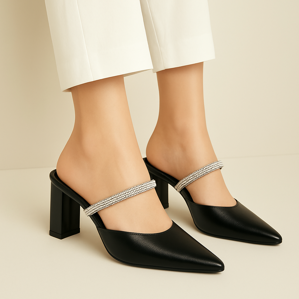 CLASSIC PUMPY (3"BLOCK HEEL)