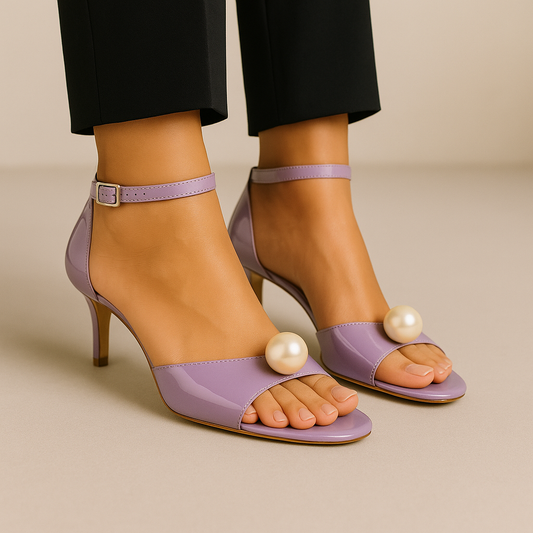 PEARL HEEL  (More Rs 600 Discount Buy Any 2 Design. You can Message us on Instagram & What's App for any information)